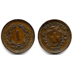 (3.2) Suiza. 1929. 1 Rappen (MBC+)