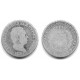 (124) Estados Italianos (Cerdeña). 1830. 50 Centesimi (RC) (Plata)