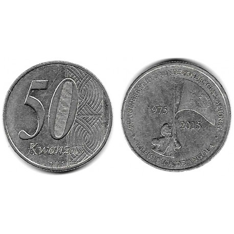 Angola. 2015. 50 Kwanzas (MBC)