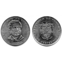 (38.1) Panamá. 1975. 50 Centesimos (EBC+)