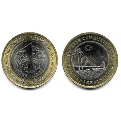 Turquía. 2022. 1 Lira (EBC+)