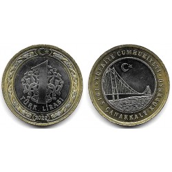 Turquía. 2022. 1 Lira (SC)