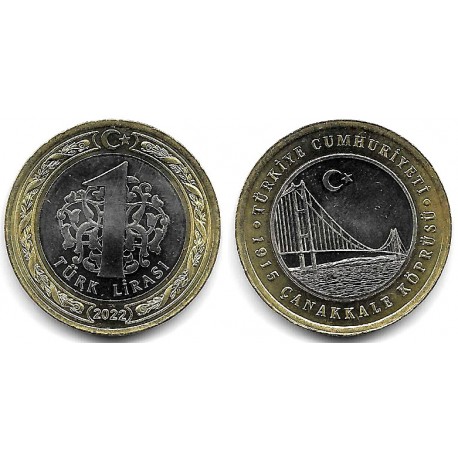 Turquía. 2022. 1 Lira (SC)