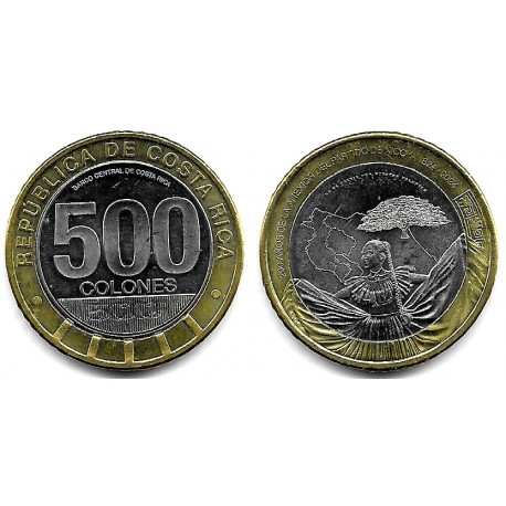 Costa Rica. 2024. 500 Colones (SC)