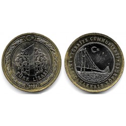 Turquía. 2022. 1 Lira (SC)