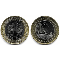 Turquía. 2022. 1 Lira (SC)