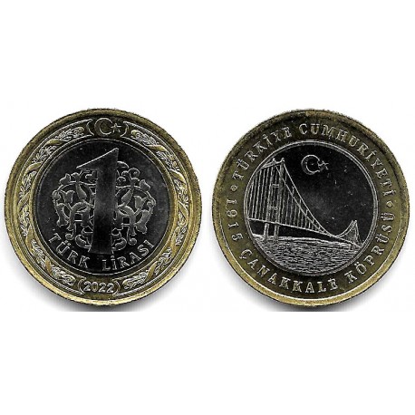 Turquía. 2022. 1 Lira (SC)
