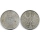 (112.1) Alemania. 1951(D). 5 Mark (MBC) (Plata)