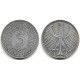 (112.1) Alemania. 1951(G). 5 Mark (MBC) (Plata)