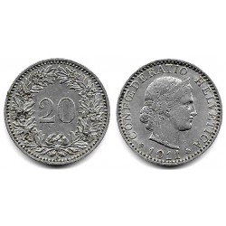 (29) Suiza. 1911. 20 Rappen (MBC)