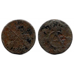 (564) Suecia. 1807. ¼ Skilling (RC)