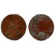 (595) Suecia. 1825. ¼ Skilling (BC/BC-)