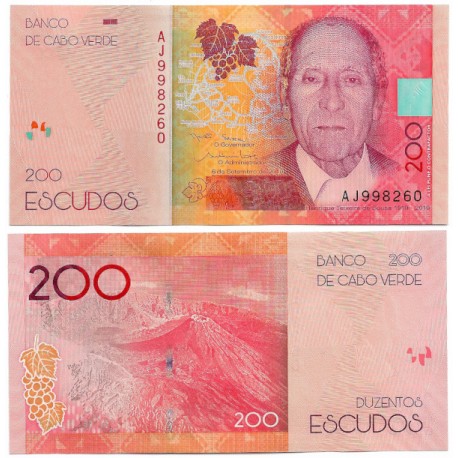 (W76) Cabo Verde. 2019. 200 Escudos (SC)