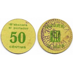 Bràfim. Sin Fecha. 50 Céntimos (MBC)