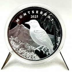 Estados Orientales Caribeños. 2025. 2 Dollars (Proof) (Plata) Montserrat
