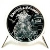 Estados Orientales Caribeños. 2025. 2 Dollars (Proof) (Plata) Antigua & Barbuda