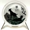 Australia. 2027. 1 Dollar (Proof) (Plata) Goat