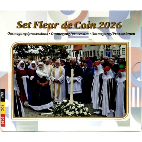 Bélgica. 2026. Cartera Oficial (SC)