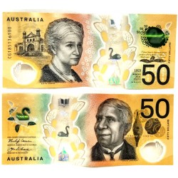 (W65) Australia. 2018. 50 Dollars (SC-)