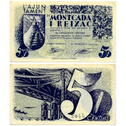 Montcada i Reixac. 1937. 50 Céntimos (EBC)