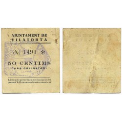 Vilatorta. Sin Fecha. 50 Céntimos (MBC)