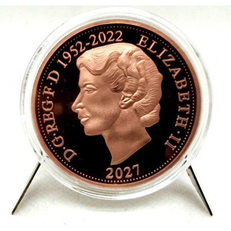 Canadá. 2027. 1 Onza (Proof) (Cobre) .999 Milésimas