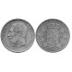(24) Bélgica. 1867. 5 Francs (BC+) (Plata)