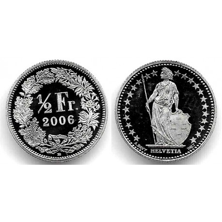 (23a.3) Suiza. 2006. ½ Franc (SC)