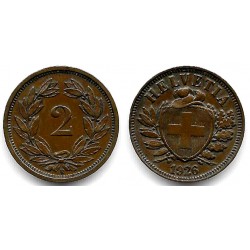 (4.2) Suiza. 1926. 2 Rappen (MBC+)
