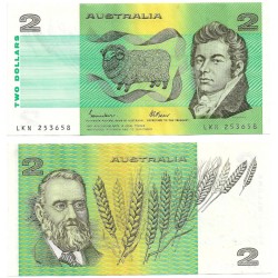 (43e) Australia. 1974-85. 2 Dollars (SC)