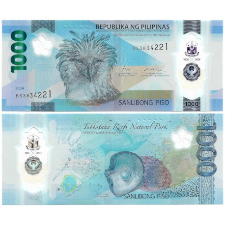 (W241) Filipinas. 2024. 1000 Piso (SC)