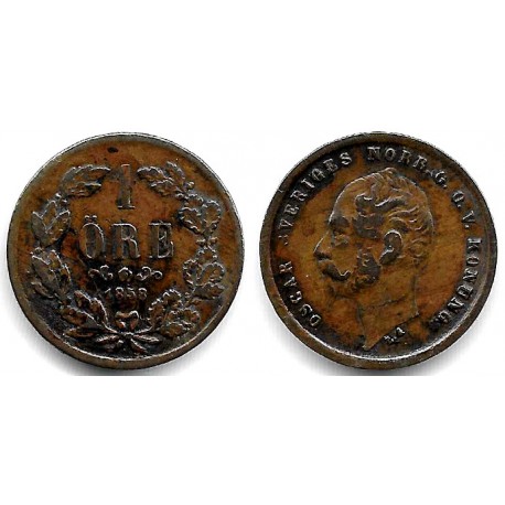 (687) Suecia. 1858. 1 Ore (BC+)