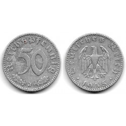 (87) Alemania (III Reich). 1935(J). 50 Reichspfennig (MBC)