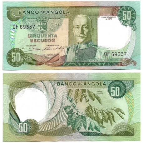 (100) Angola. 1972. 50 Escudos (EBC+)