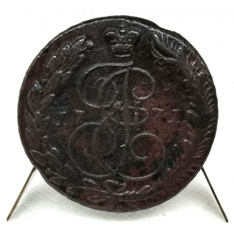 (C59.3) Imperio Ruso. 1771. 5 Kopeks (MBC)