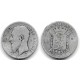 (26) Bélgica. 1886. 50 Centimes (BC/BC-) (Plata)