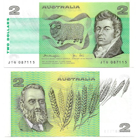 (43c) Australia. 1974-85. 2 Dollars (SC)