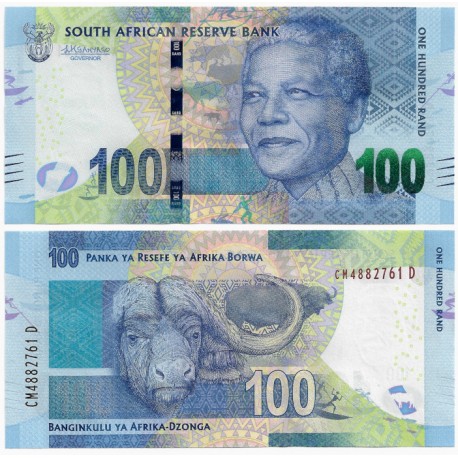 (141b) Sudáfrica. 2016. 100 Rand (SC)