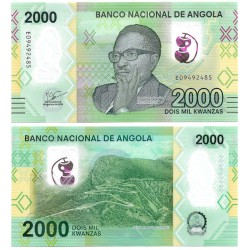 (W163) Angola. 2023. 2000 Kwanzas (SC)