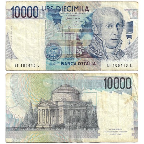 (112c) Italia. 1984. 10000 Lira (BC+)