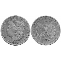 (110) Estados Unidos de América. 1880. 1 Dollar (MBC) (Plata)
