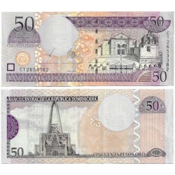 (170b) República Dominicana. 2003. 50 Pesos Oro (EBC)