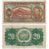 (131) Bolivia. 1928. 20 Bolivianos (MBC)