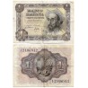 Estado Español. 1951. 1 Peseta (MBC-) Serie I, Pequeñas Manchas