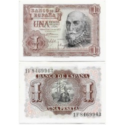 Estado Español. 1953. 1 Peseta (EBC) Serie 1F