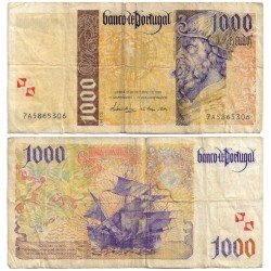 (188b) Portugal. 1996. 1000 Escudos (BC)