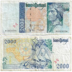 (189c) Portugal. 1997. 2000 Escudos (BC+)