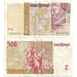 (187a) Portugal. 1997. 500 Escudos (BC+)