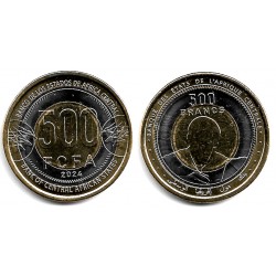 Estados África Central. 2024. 500 Francs (SC)