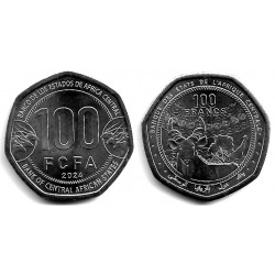 Estados África Central. 2024. 100 Francs (SC)